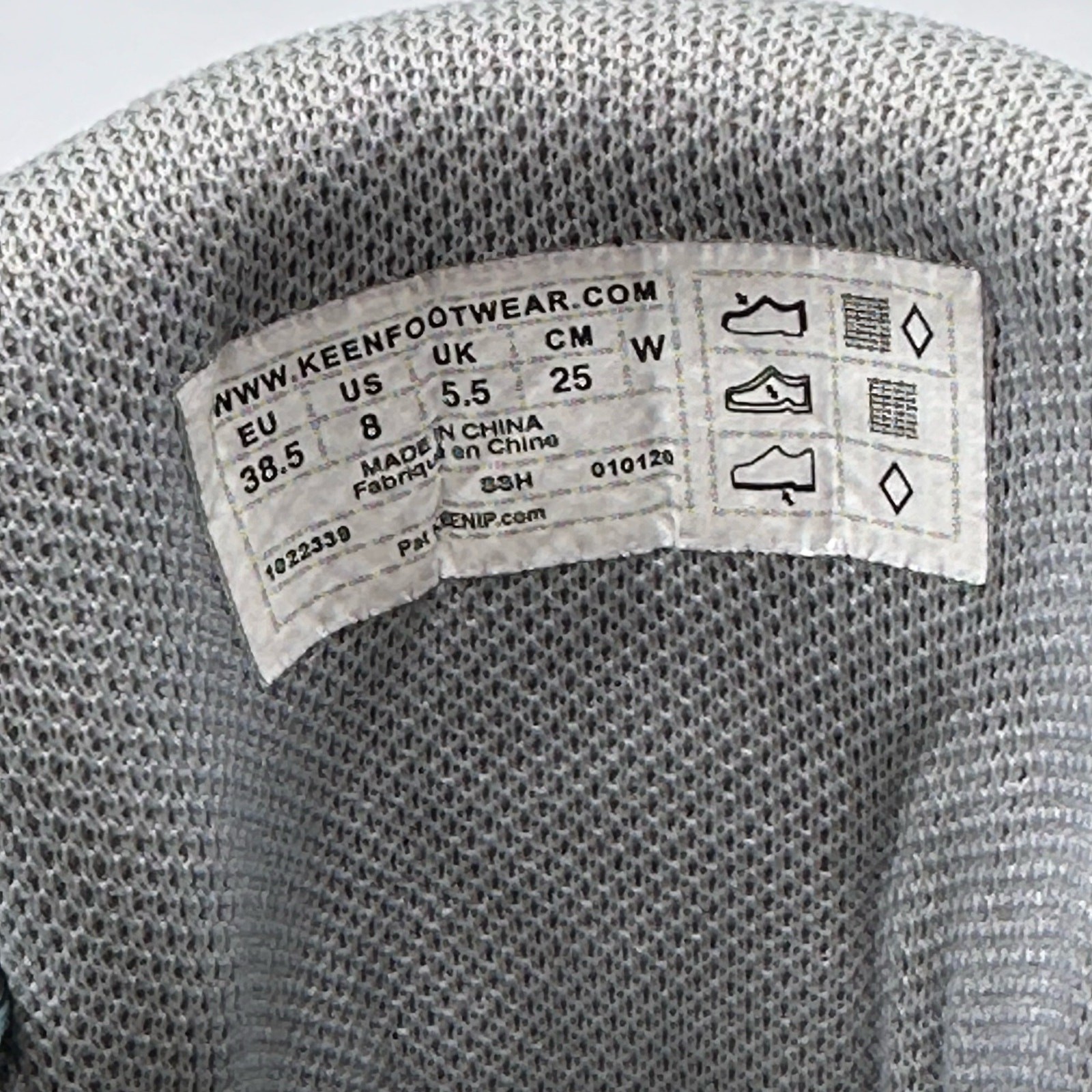 Keen Terradora II Vent Hiking/Trail Shoes Gray Womens Size US 8 EU 38.5 UK 5.5