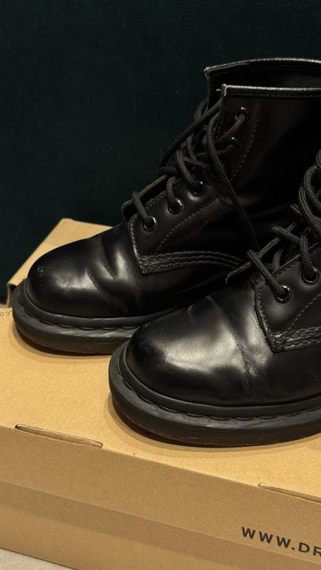 Women Dr Martens boots black leather 36 #3L2D