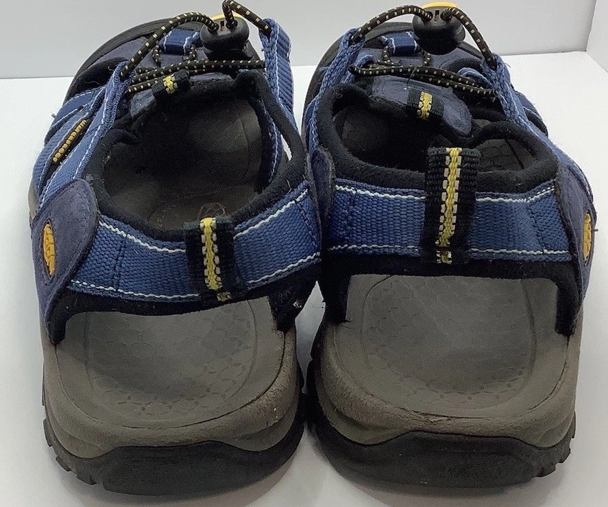 KEEN Women’s Venice H2 Waterproof Hiking Sandals Blue/Black Rubber Sole Size 8
