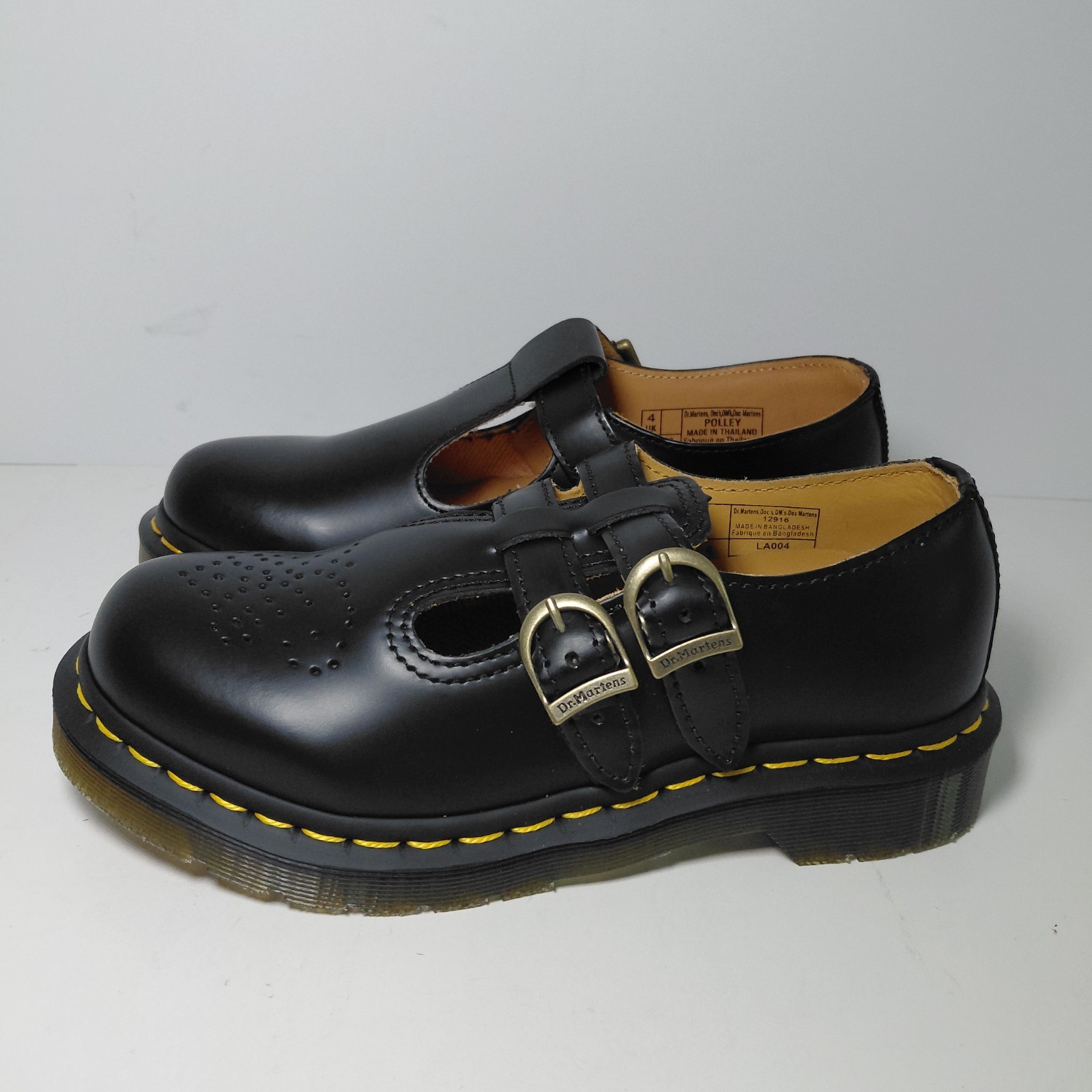 Dr. Martens 8065 Mary Jane Smooth Leather Black Womens 6 NEW – SEE DESCRIPTION