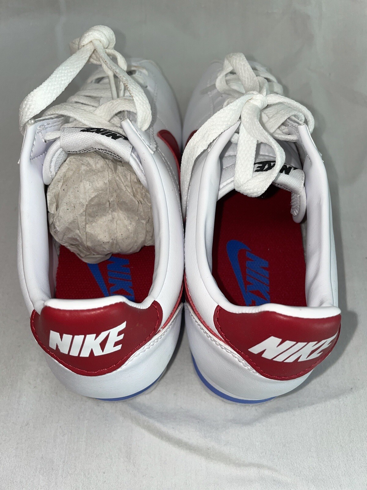 Size 7 – Nike Classic Cortez Leather White Red W