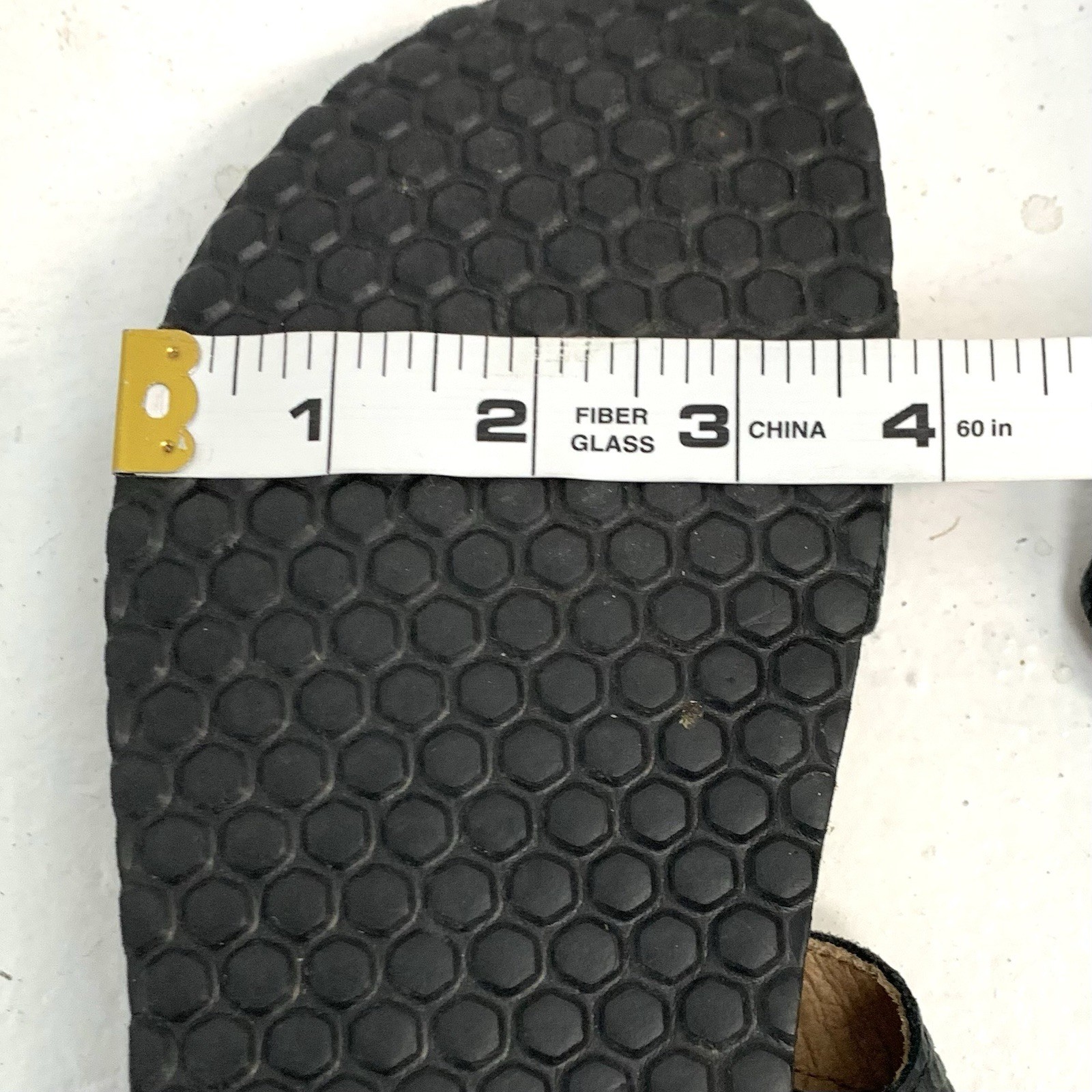 Spring Step Flossie Sandals Size 42 Slip On Cork Embossed Leather Comfort Black