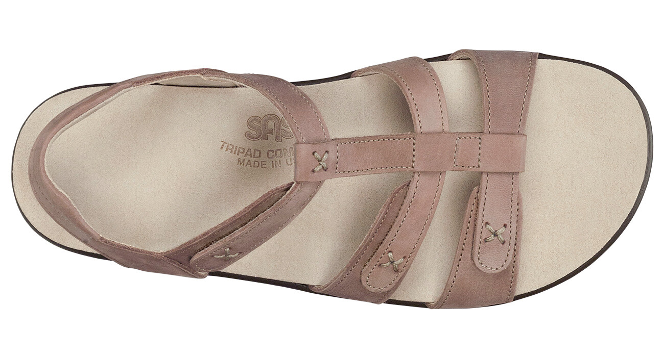 SAS Women’s Shoes Sorrento Sandal Praline 6.5 Medium FREE SHIPPING New In Box
