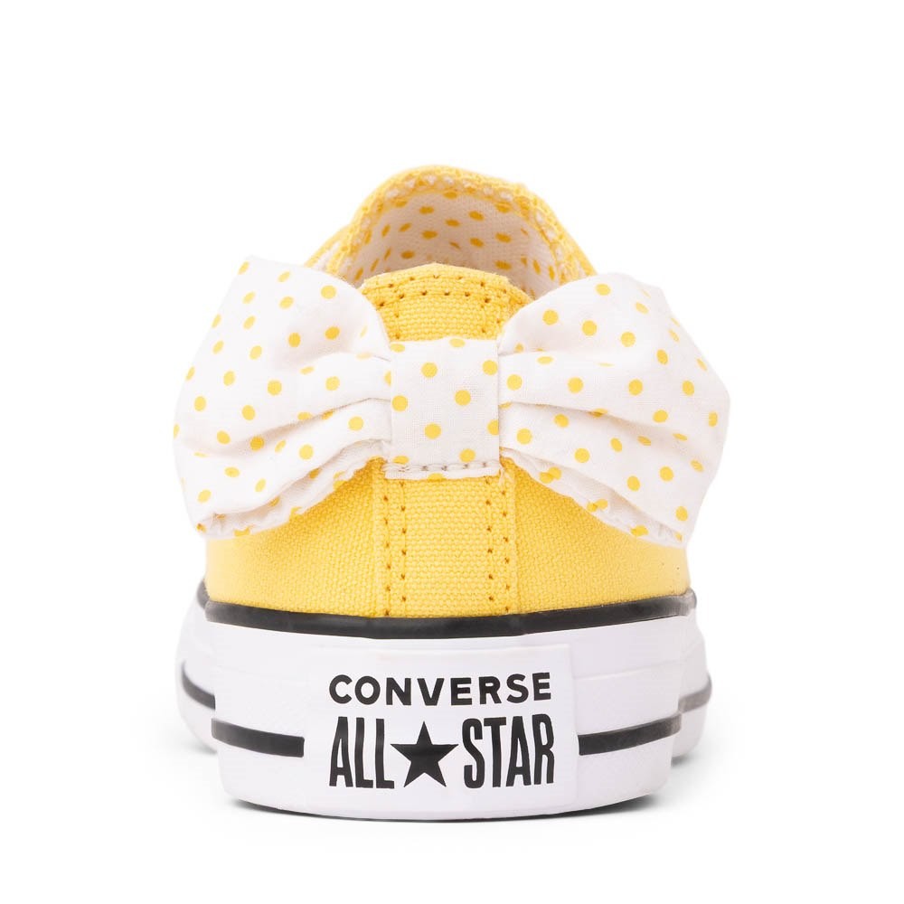 NEW Converse Chuck Taylor All Star Bow Low-Top Sneaker Yellow Womens
