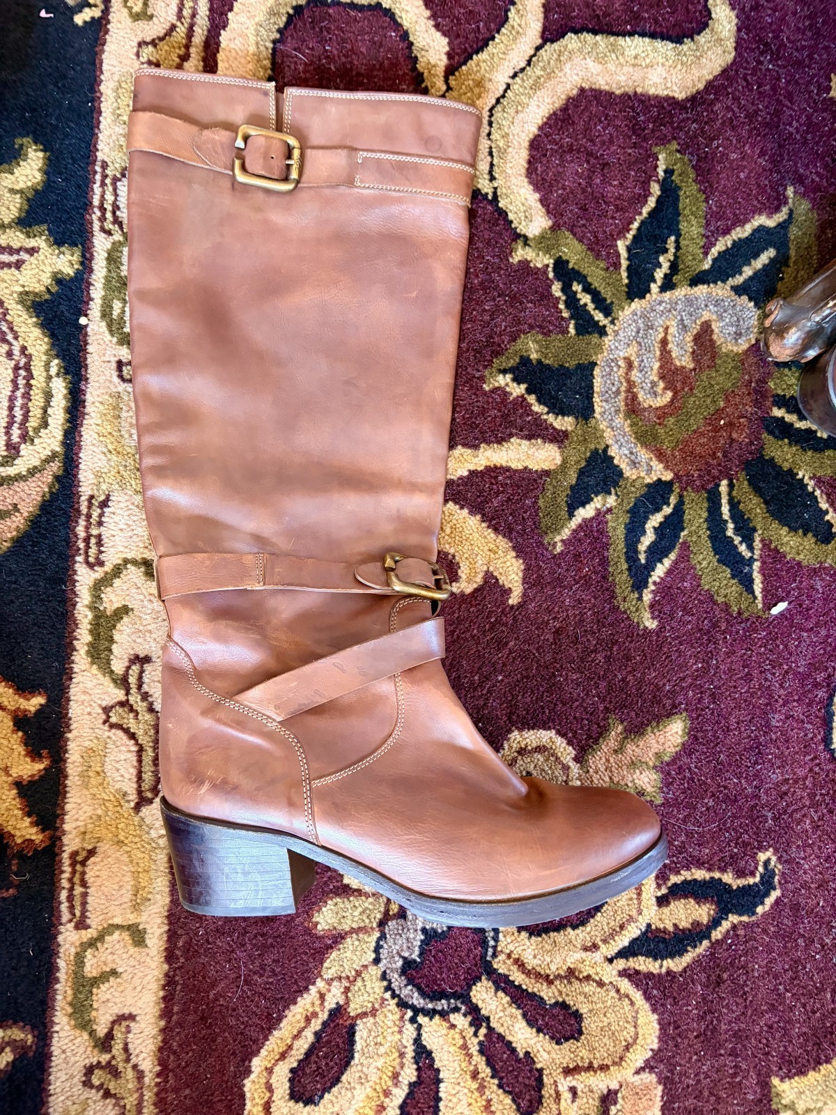 AGL Italian Calfskin Leather Boots – Cobbler Custom Dyed/Freshly Resoled