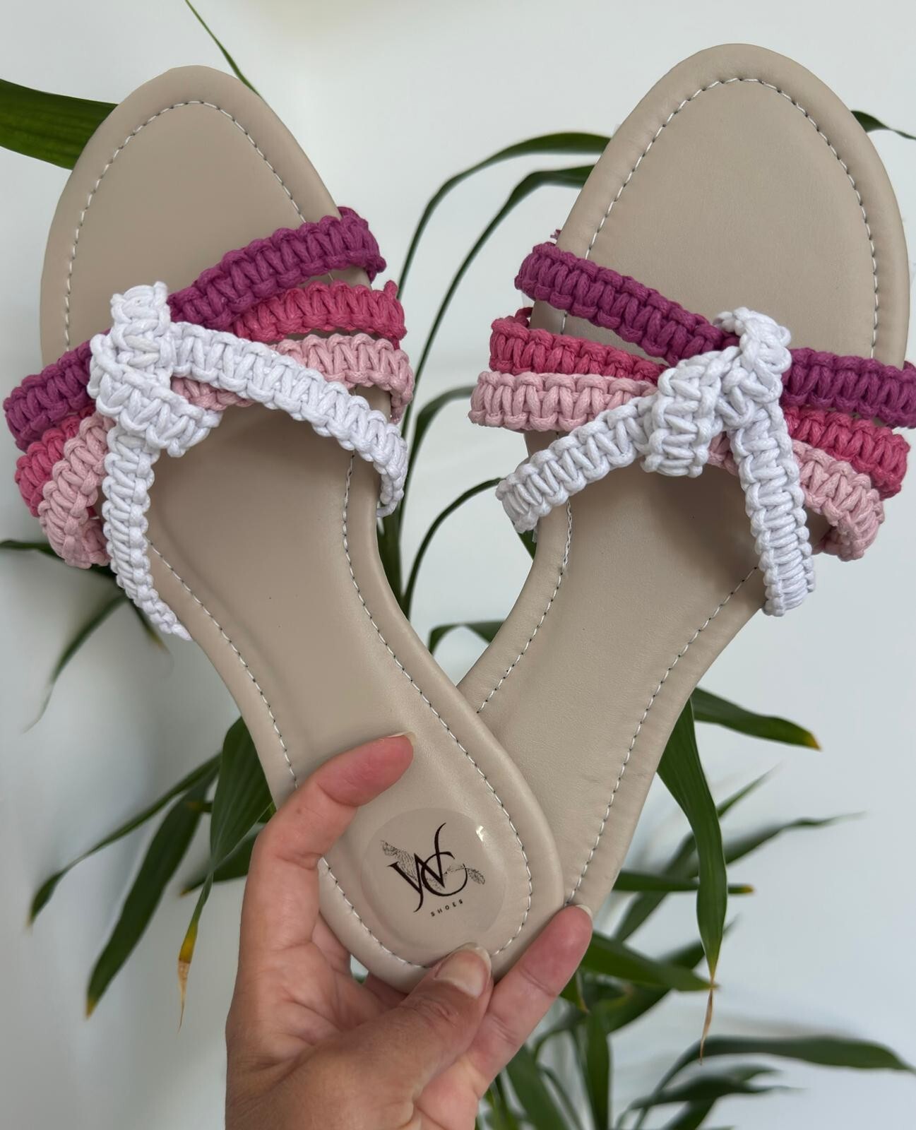 Personalized Macramé Sandals