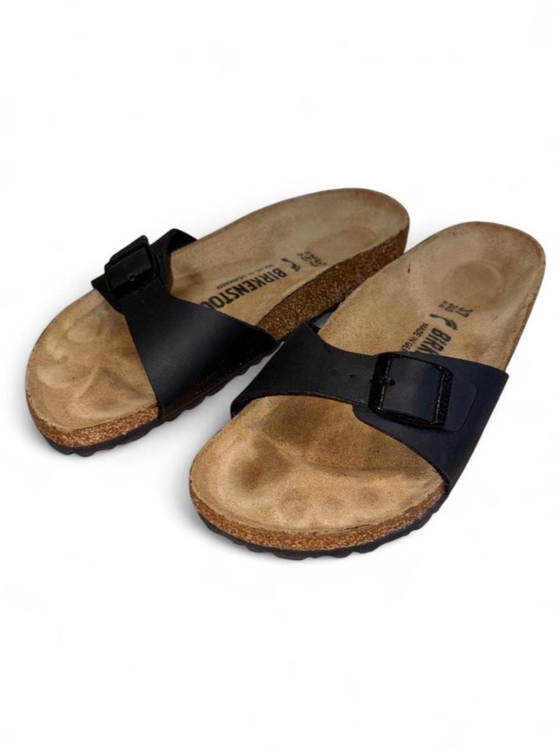 Birkenstock Madrid Shoes Womens Size 6 Slip On Sandals Comfort Cork Footbed