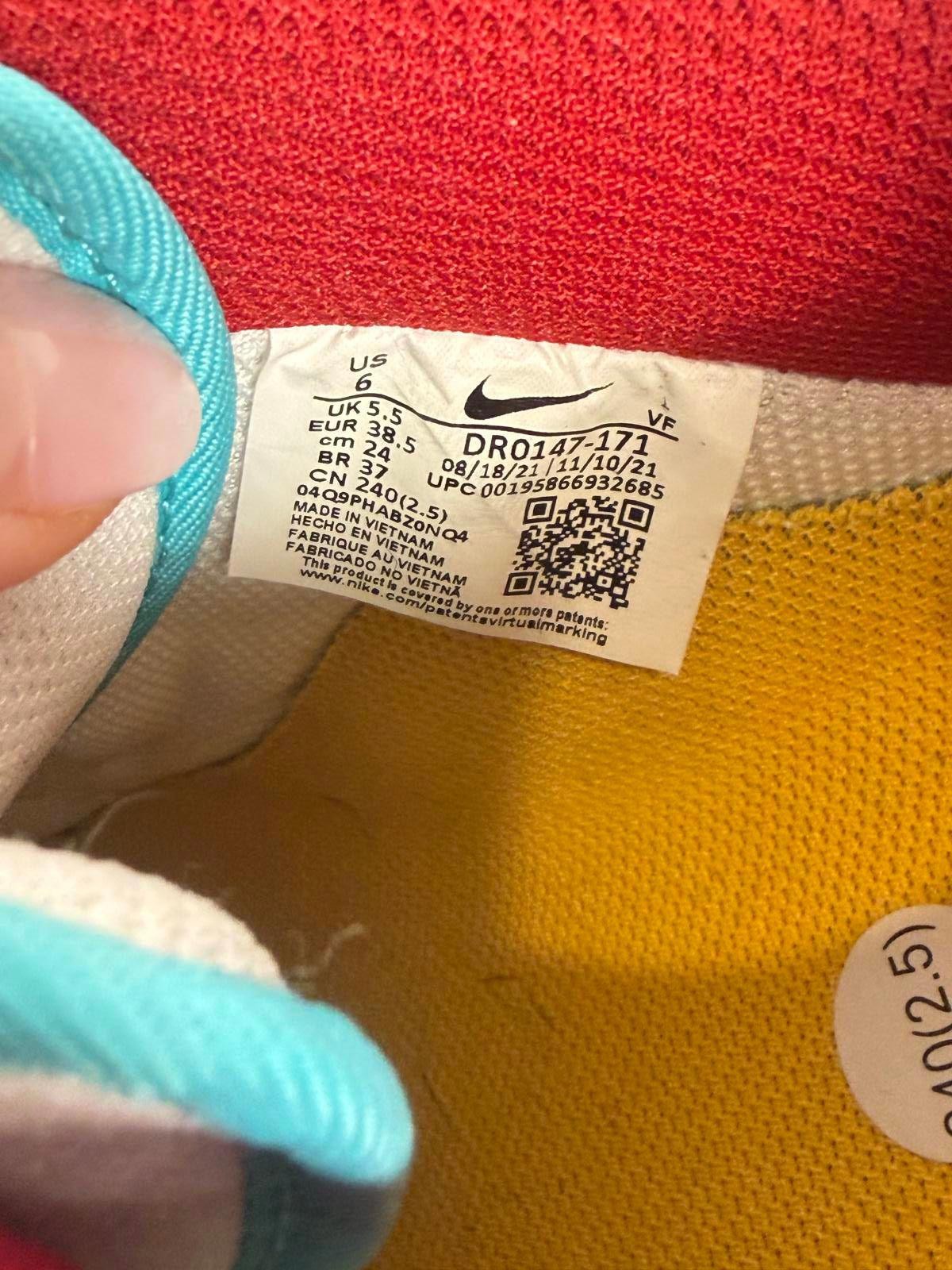 Nike Air Force 1 Year of the Tiger Sail White University Gold Women’s Size 6