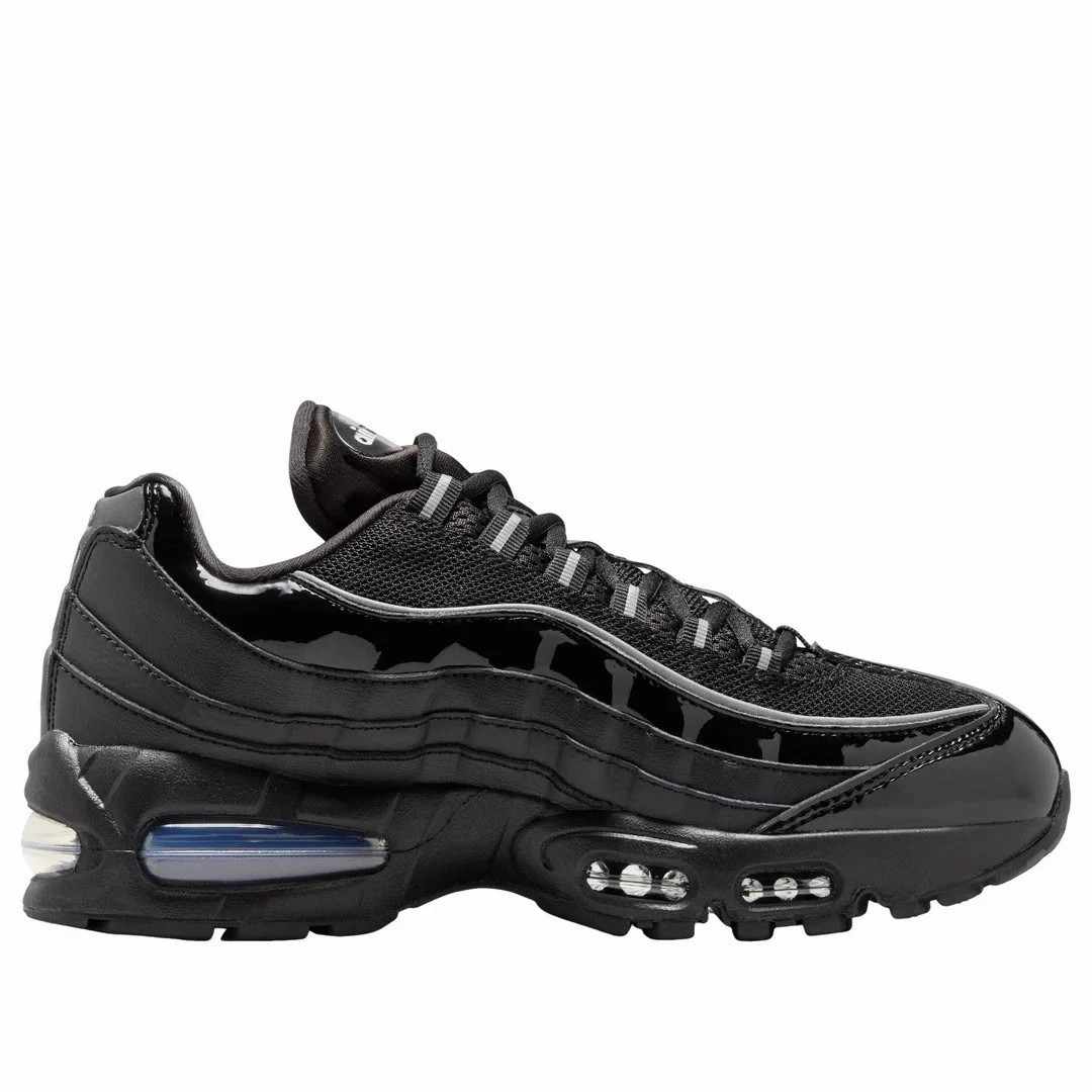 Nike Air Max 95 Big Bubble Black/Metallic silver Shoes IB6397-001 Women’s sz 6-8