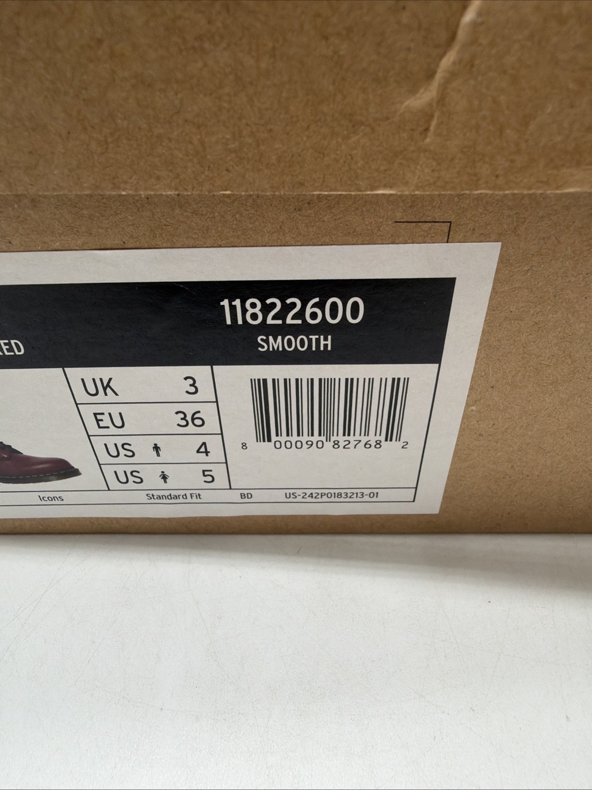 Dr Martens Boots – Dr Martens 1460 Smooth Boots – Cherry Red （W US：5/ M US：4）