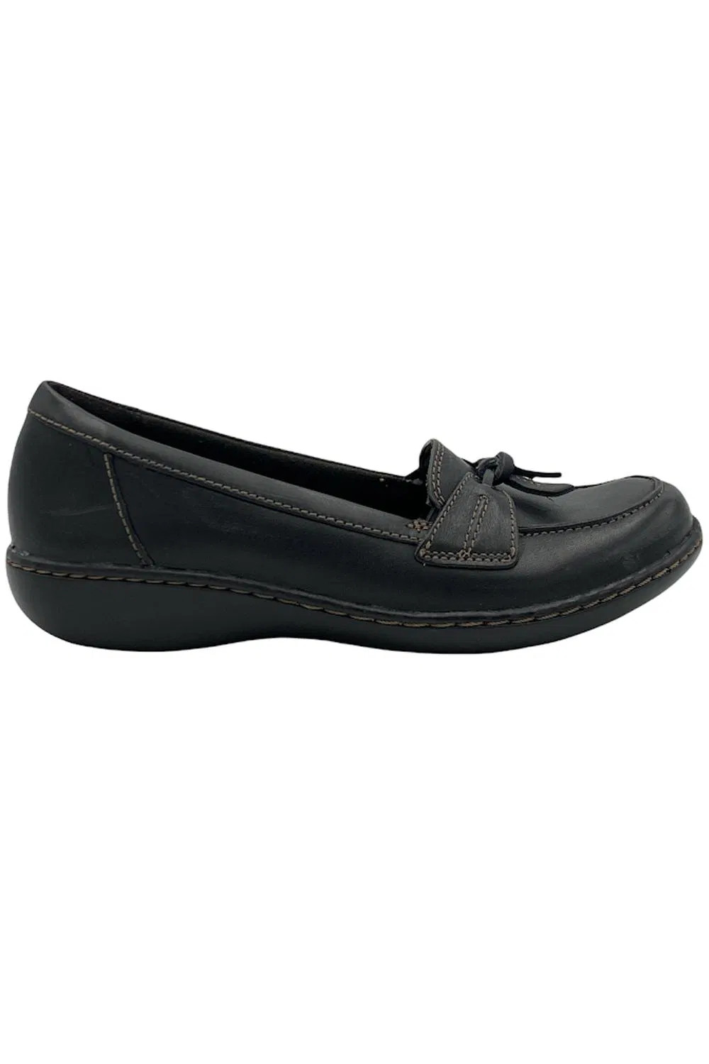 Clarks Collection Slip on Loafers Ashland Bubble Black