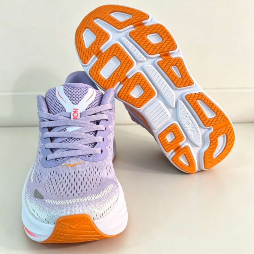 Hoka One One Bondi 9 Aster Flower Starlight Glow Women Shoe Size 7.5 No Box