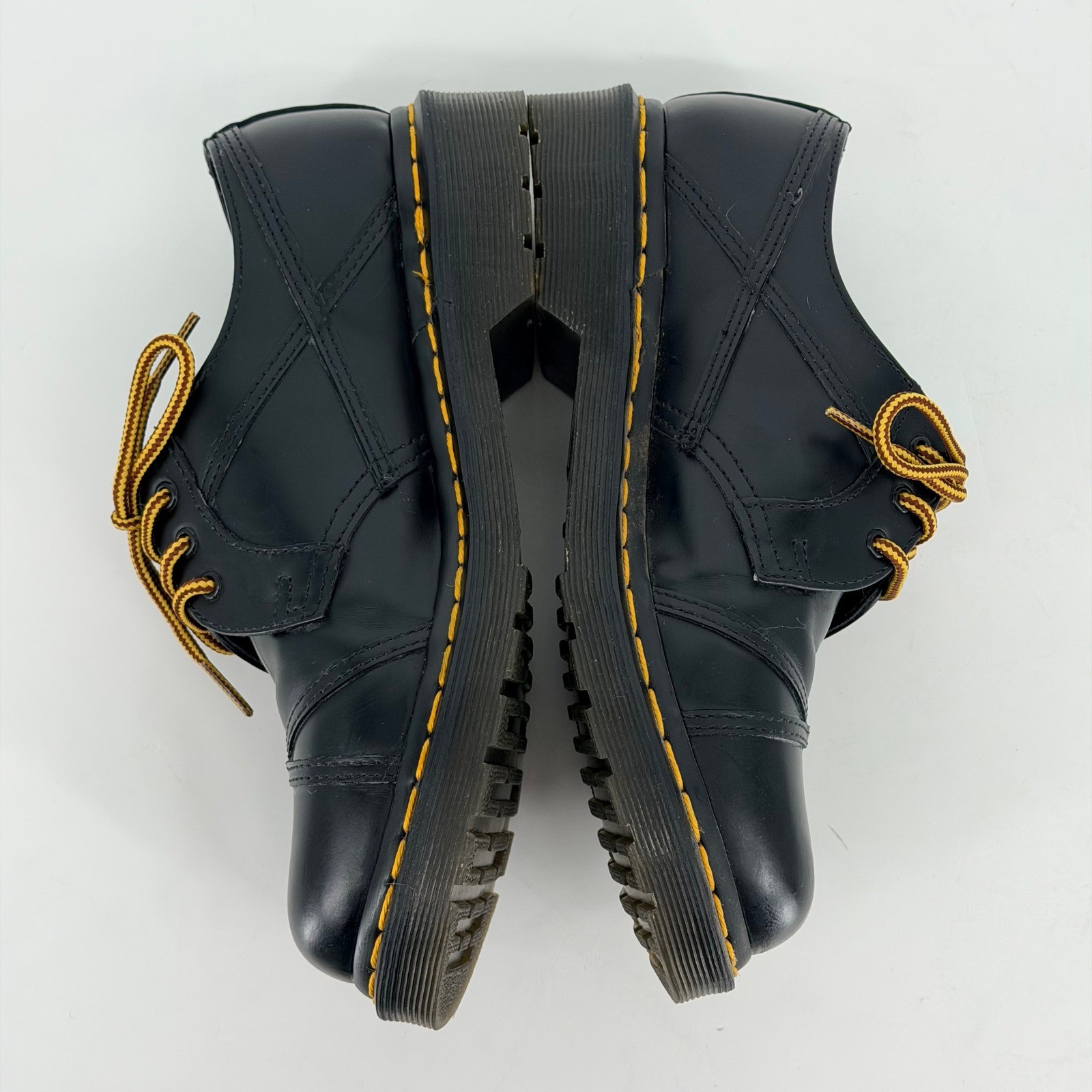 Dr. Martens 1461 Bow Oxford Shoe Women 7 Black Leather Low Top 3 Eye Lace Up