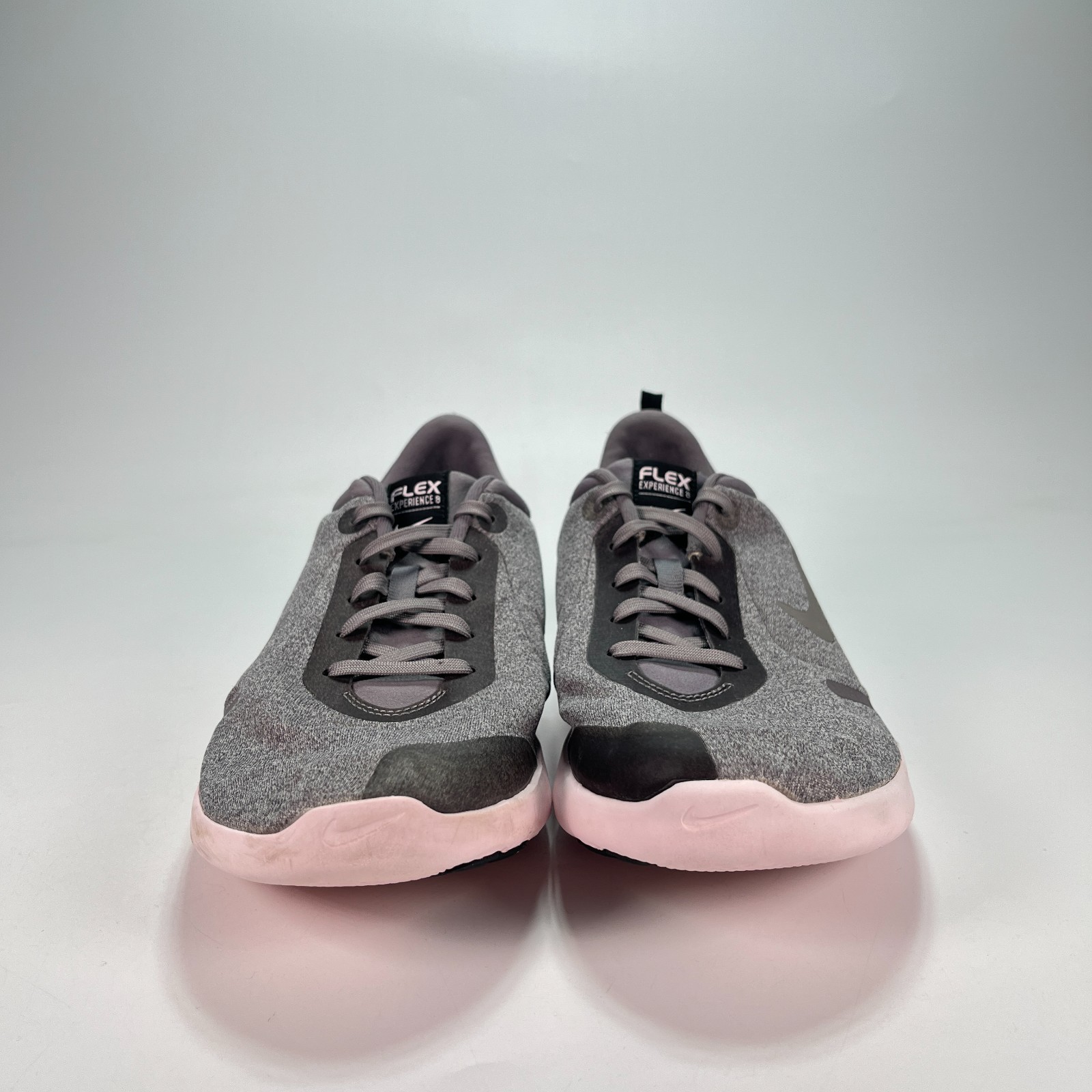 Nike Flex Experience RN 8 Grey Pink Running Shoes AJ5908-001 Women’s Size 11