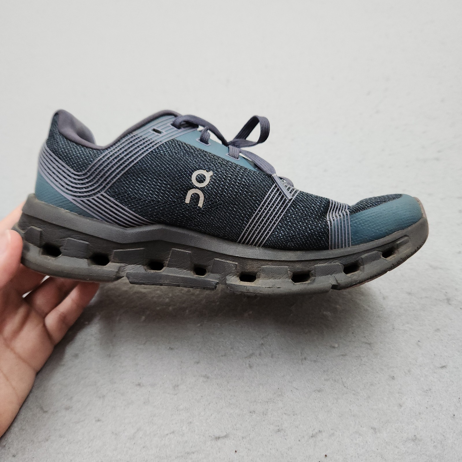 ON Cloud Shoes Womens 7.5 Blue Purple Storm Magnet Cloudgo Running Sneakers