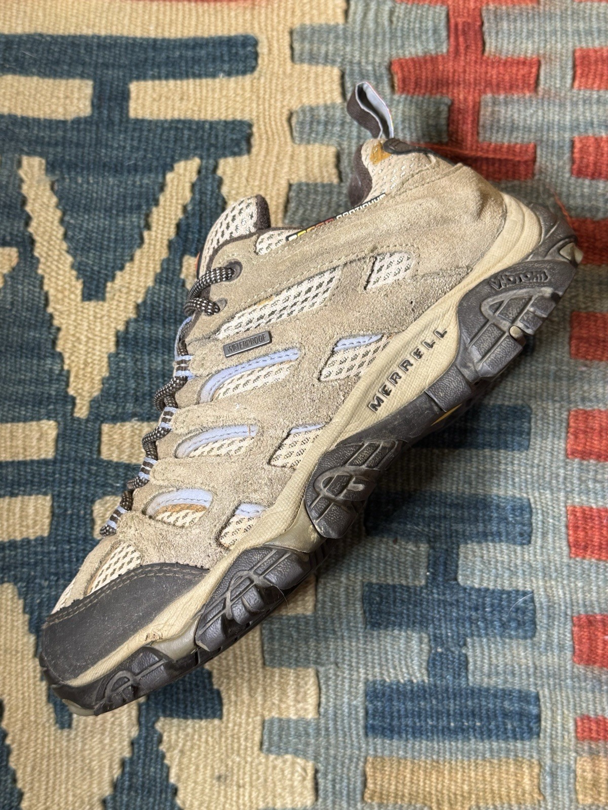 MERRELL Moab Waterproof ‘Dusty Olive’ Women’s Size 7.5 J88796 Hiking Shoes
