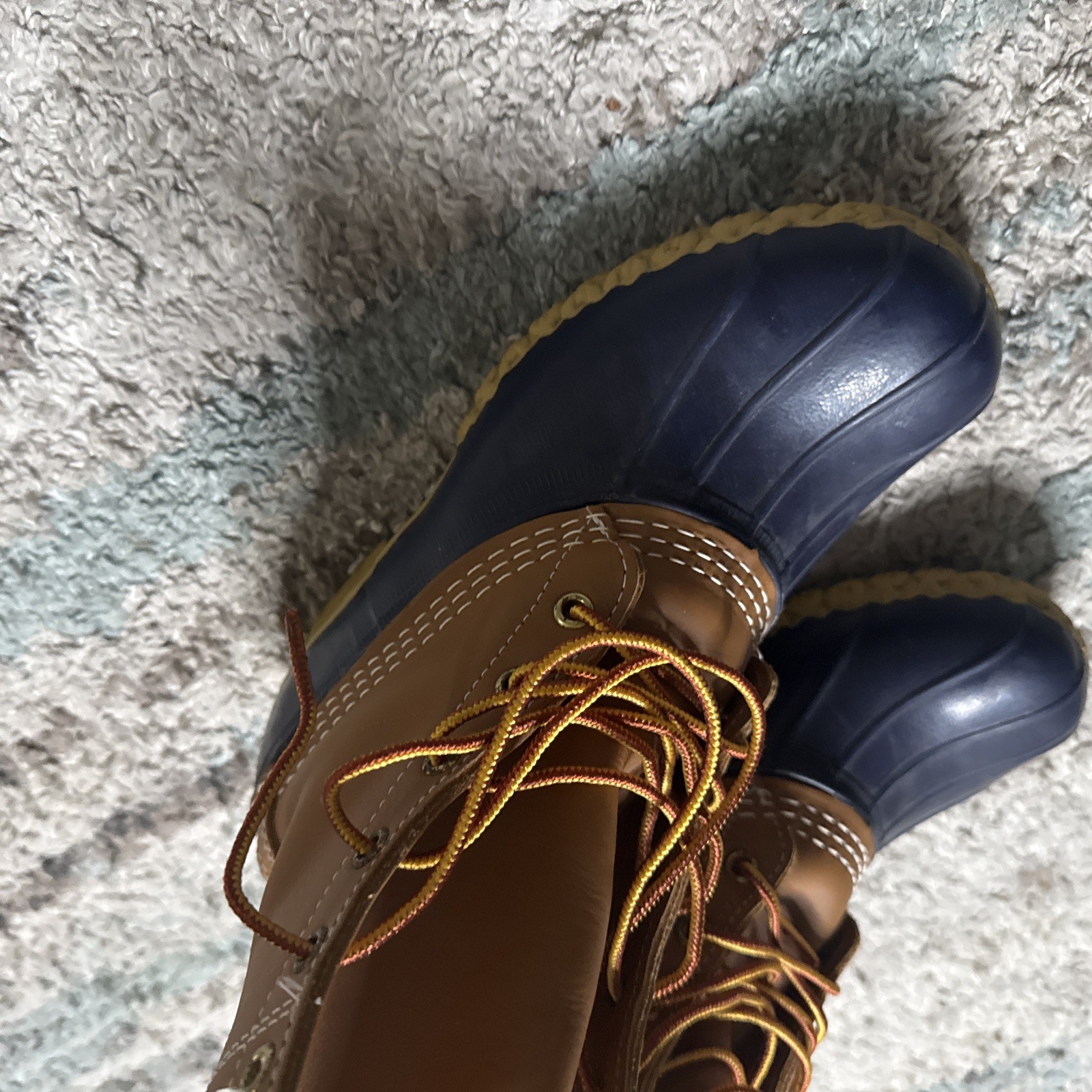 L.L.Bean Women’s Classic Tan Brown Bean Boots – Size 7M – EUC – #212880