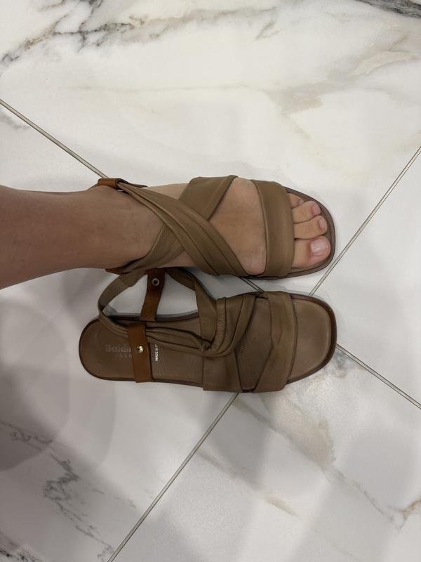 Women Baldinini Sandals Brown Leather 38