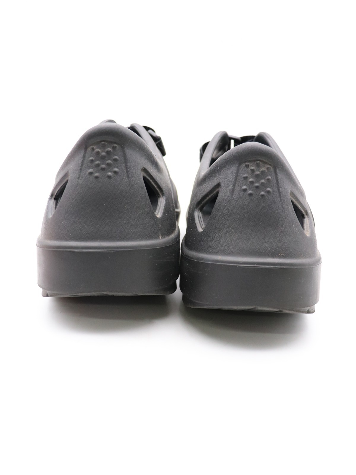 OOFOS OOcandoo Recovery Women’s 10 Men’s 8 Black Shoes Casual Sandals