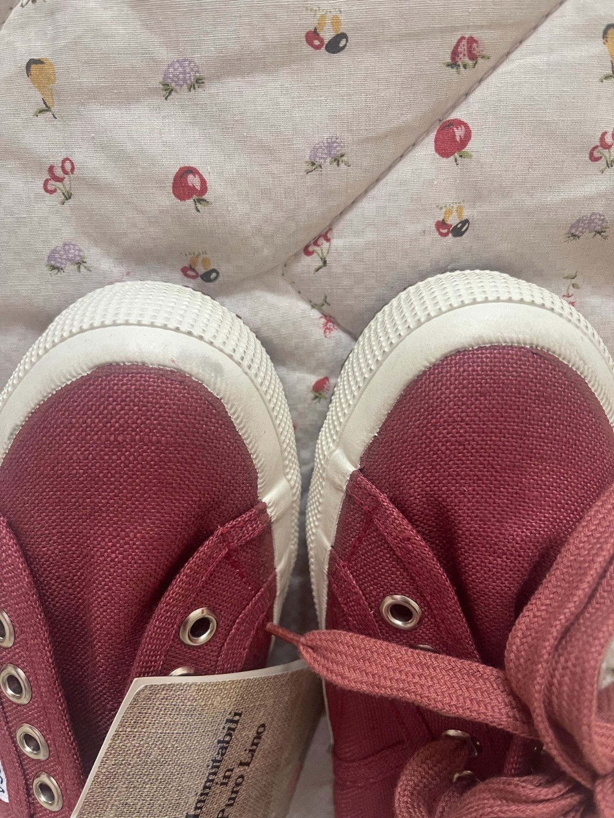 Superga Linen Classic Sneakers Trainers Size IT 36
