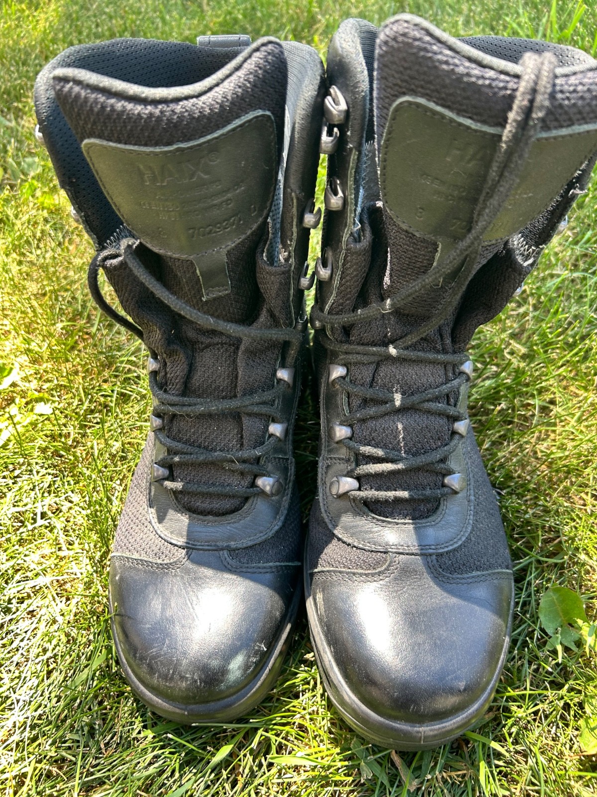 HAIX Airpower P3 Tactical Boots Black Gore-Tex Waterproof Women 9.5 Men 8 M