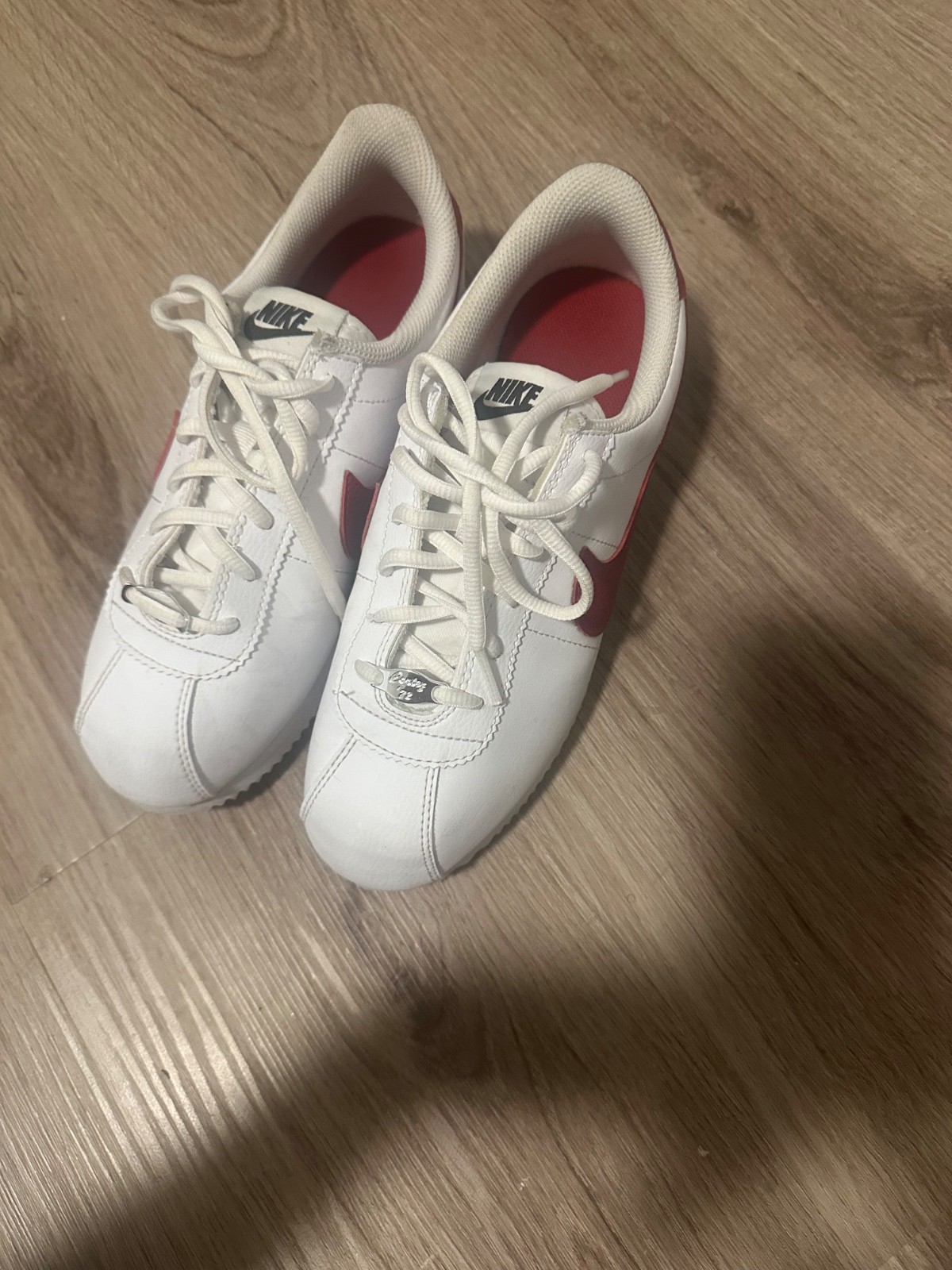 Size 7 – Nike Classic Cortez Leather White Red W