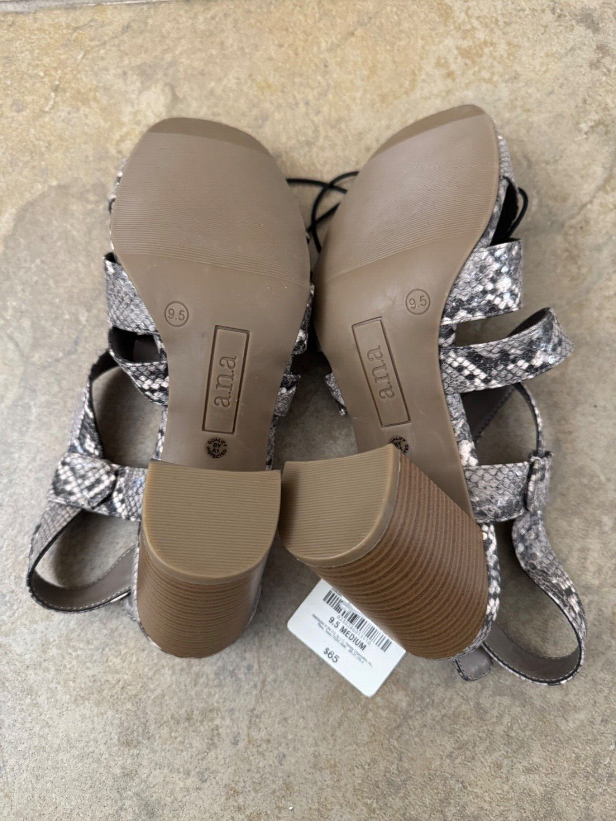 A.N.A. A NEW APPROAH HEEL SHOES WOMENS SIZE 9.5