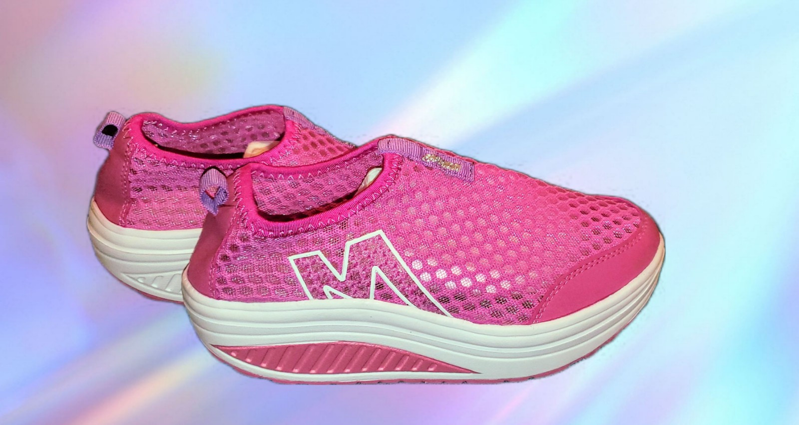 Womens Sneakers BRAND NEW 👟Breathable Air Mesh Rocker Shoes US SIZE 8