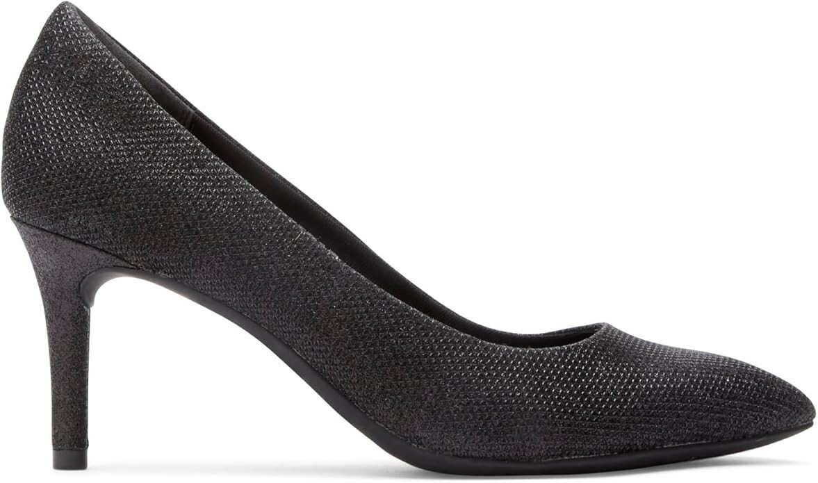 Brand New Rockport Women’s Total Motion 75 mm PTH Plain Pump Black Glam US 8.5 M