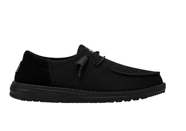 HEY DUDE Women’s Wendy Funk Mono Slip-On Shoes Black All SIze, New