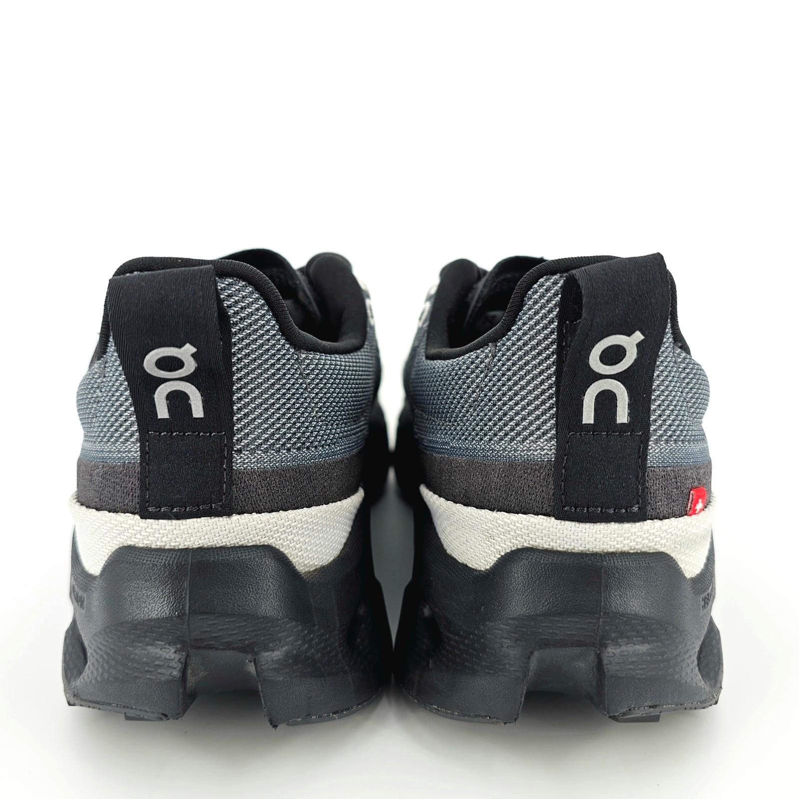 On Cloudsurfer Trail Black Gray Eclipse Running Shoes Women’s Size 9.5- EUC