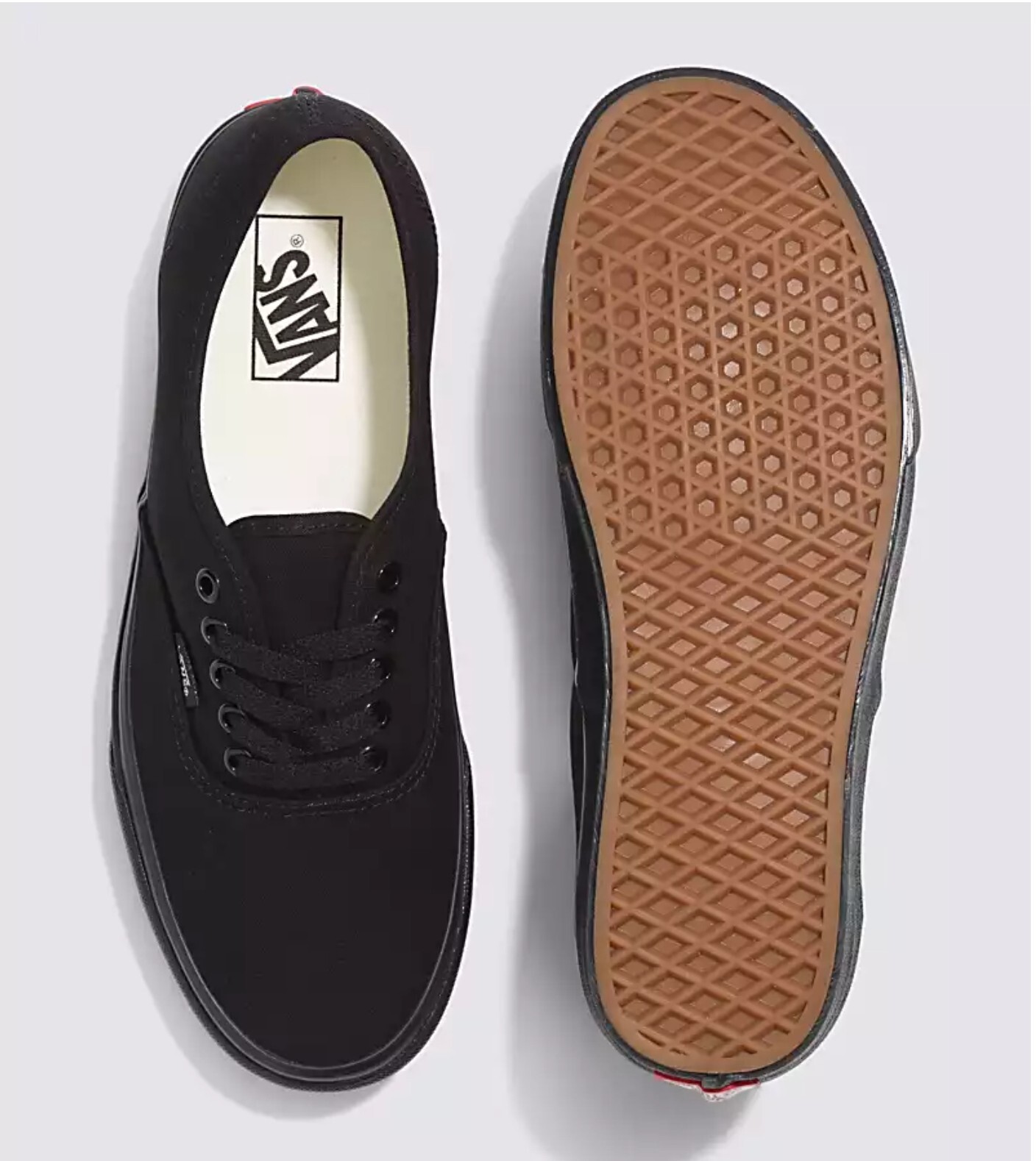 Vans Authentic Core Classic Low Black Lace Up Casual Tennis Shoes Sneaker Unisex