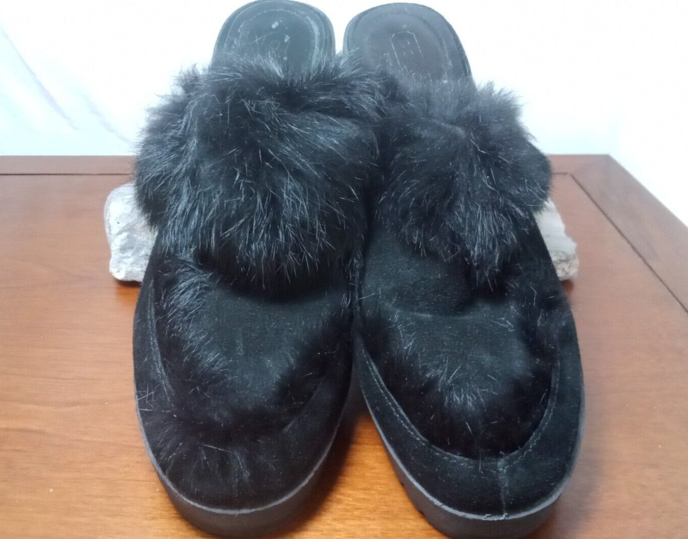 COACH «ITALY» Kaela Women’s Sz. 8 B / 2.75 in heel Platform Mule Slip on Heels