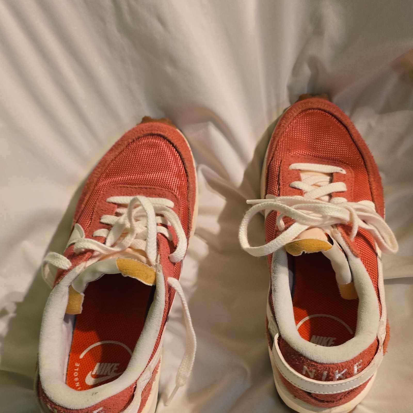 Nike Waffle Debut Vintage Adobe Sail Coconut Gum Sneakers DX2931-600 Womens Sz 8