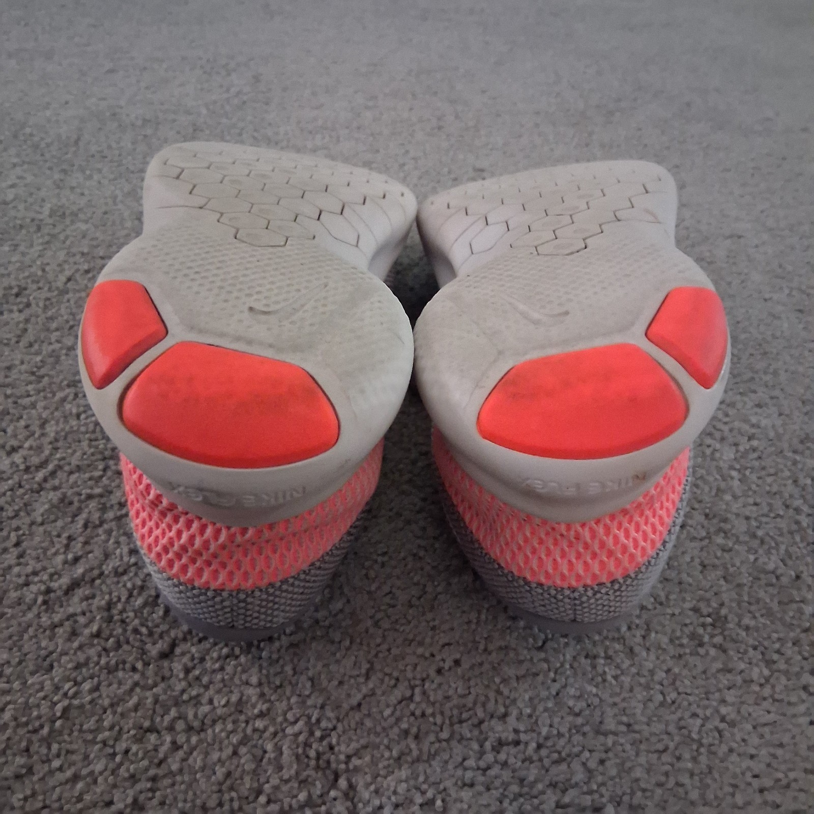 Nike Flex Experience RN Shoes Womens Size 11 Gray Coral Running Gym 908996-004