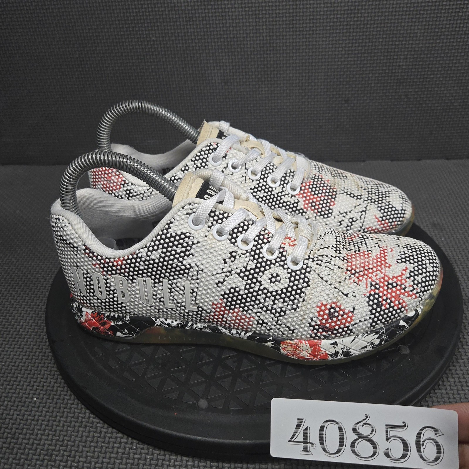 NOBULL Trainer Shoes Womens Size 6.5 Multicolor Floral Mesh Training Sneakers