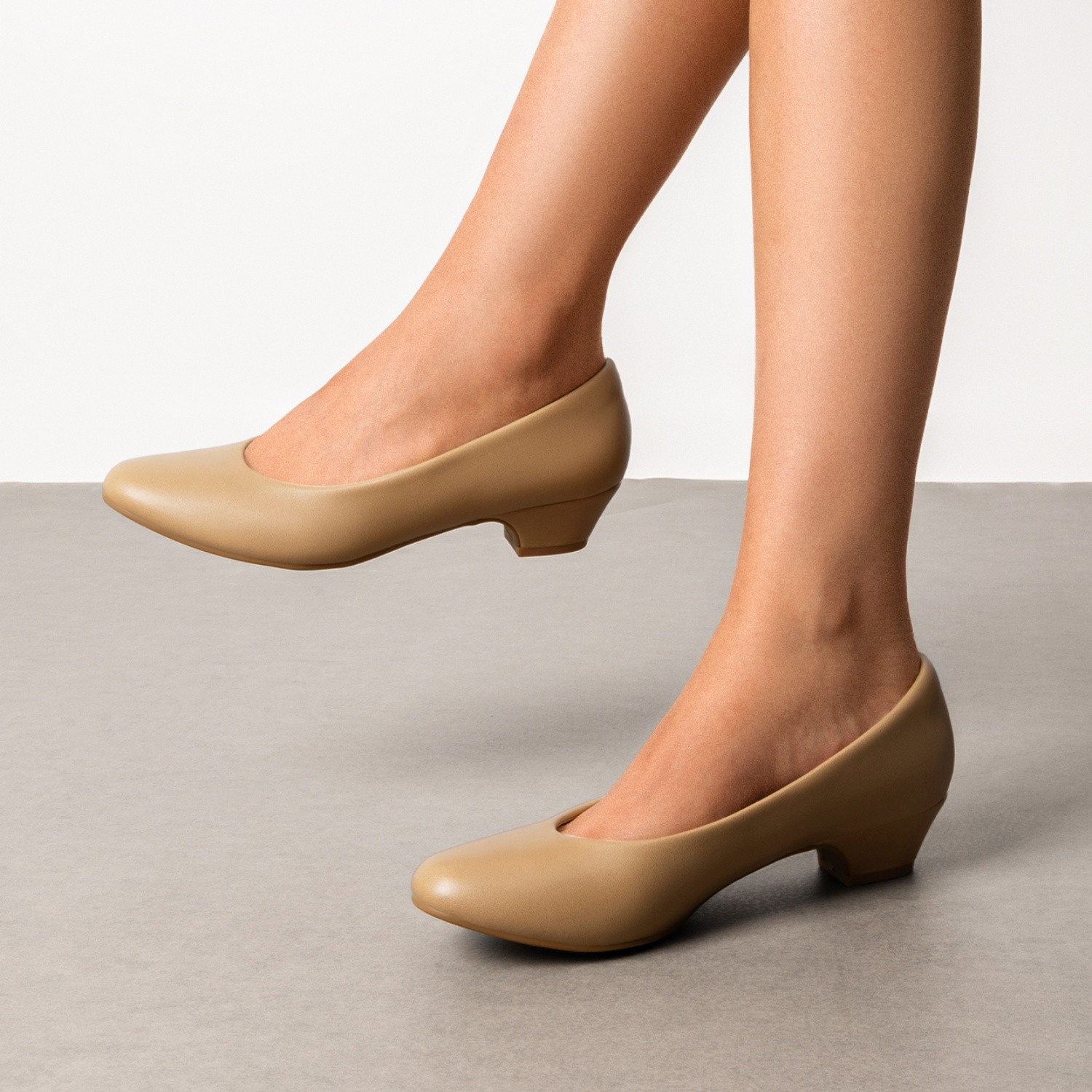 Women Wide Size Available Office Work Pumps Low Chunky Business Dress Pumps NEW