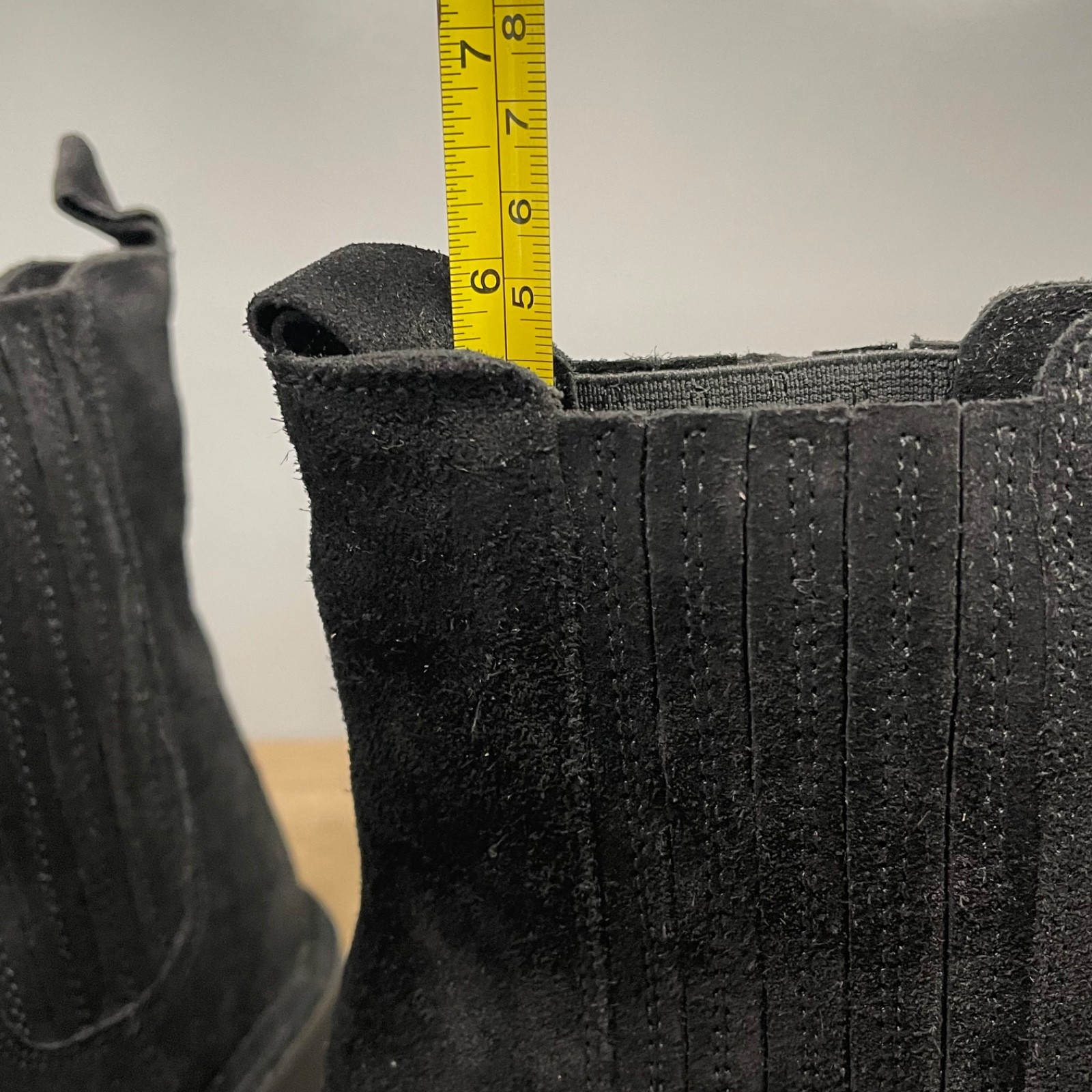 Seychelles Women’s Cashew Water Resistant Ankle Boots Size 7.5 Black Suede Lug