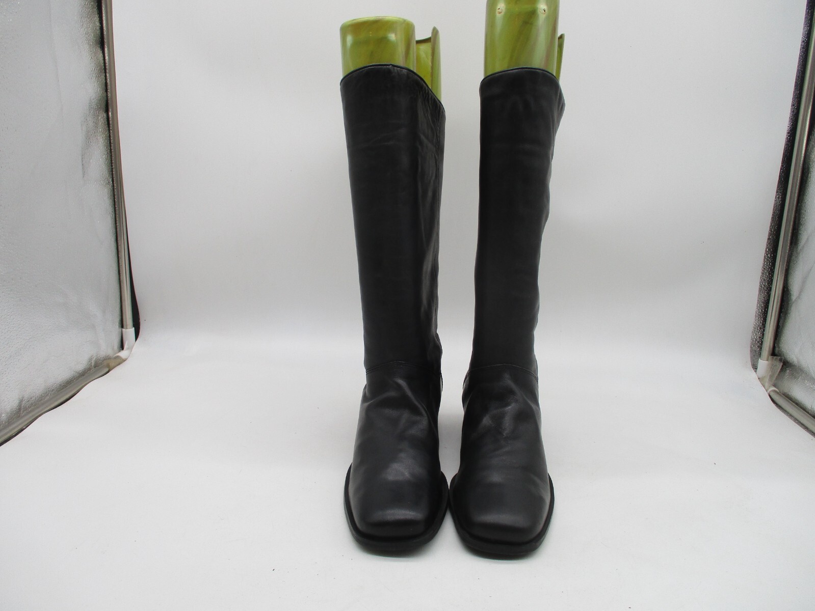 Sole Choice Black Leather Boots Women’s Size 7.5 M