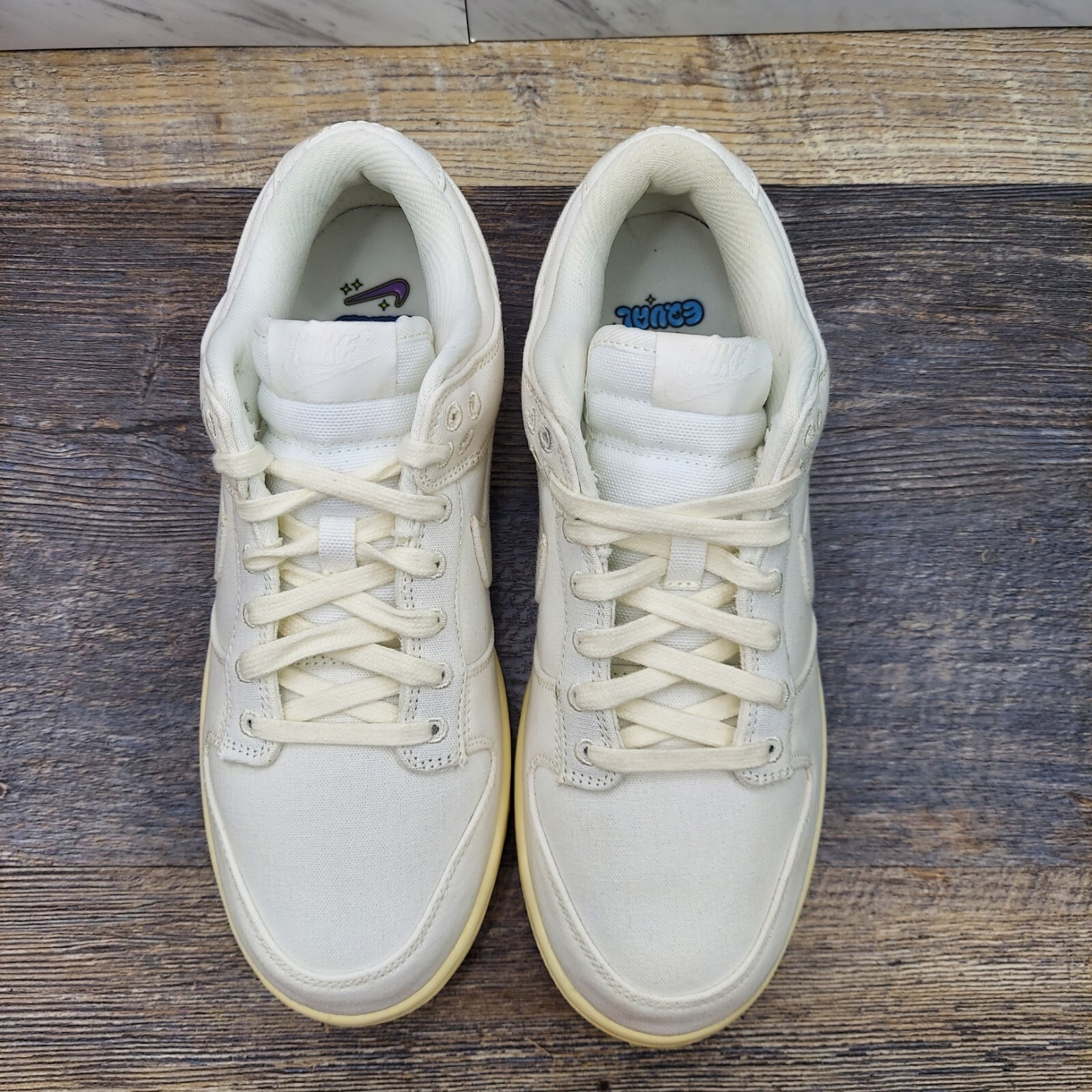 Nike Dunk Low SE The Future Is Equal Sail Cashmere Gold FD0868-133 Womens Size 9