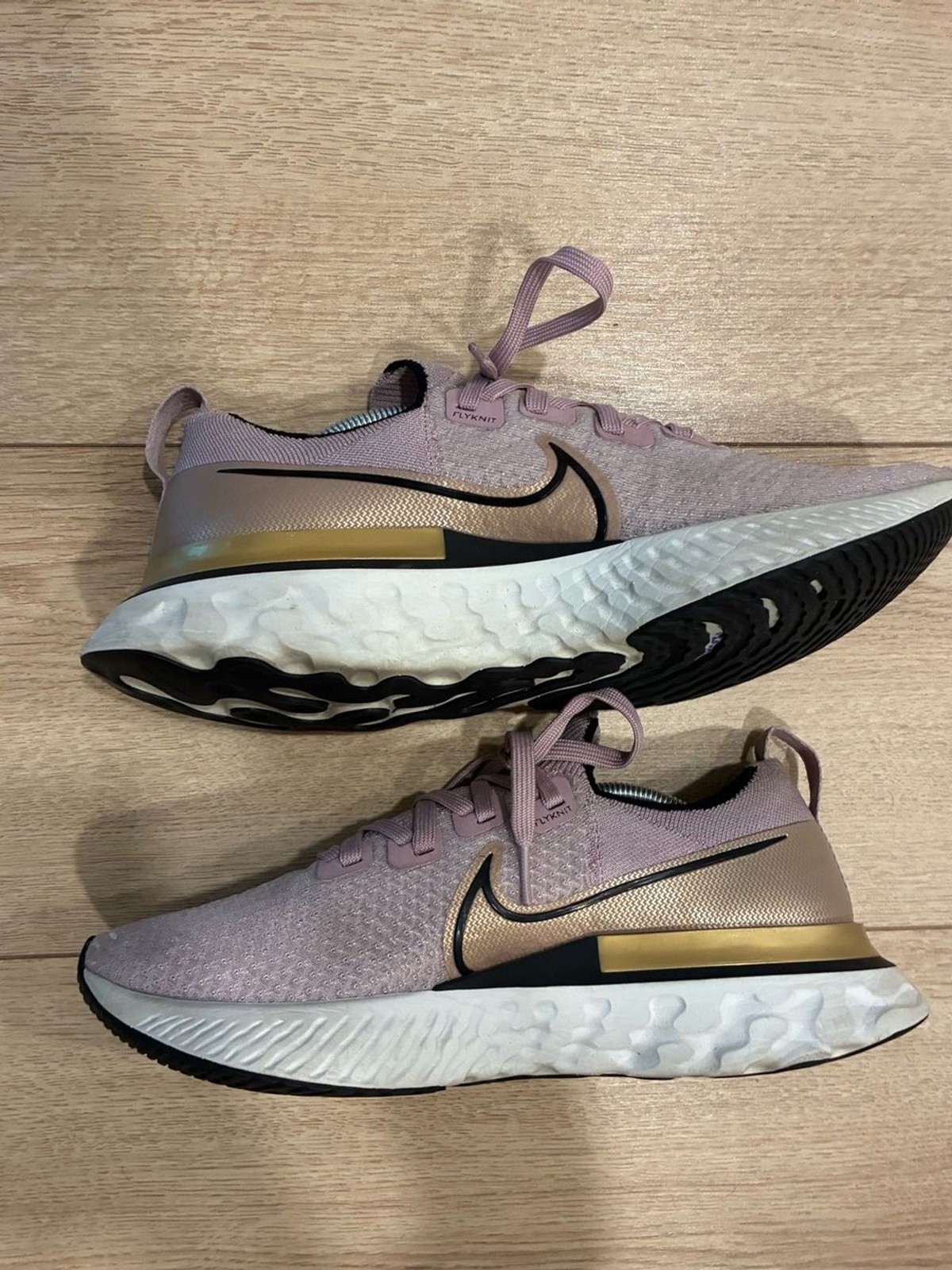 Nike Women’s React Infinity Run Flyknit Running Shoes Plum CD4372-500 Size 10