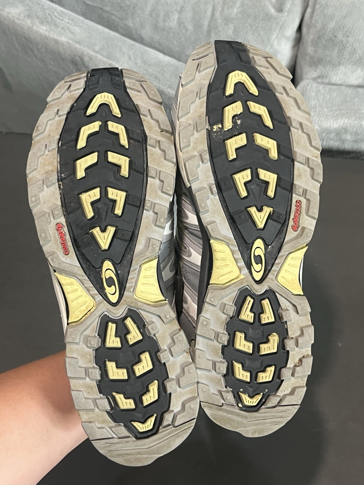 Salomon XA Pro 3d Ultra Womens Trail Running Shoes Size 8.5 Green