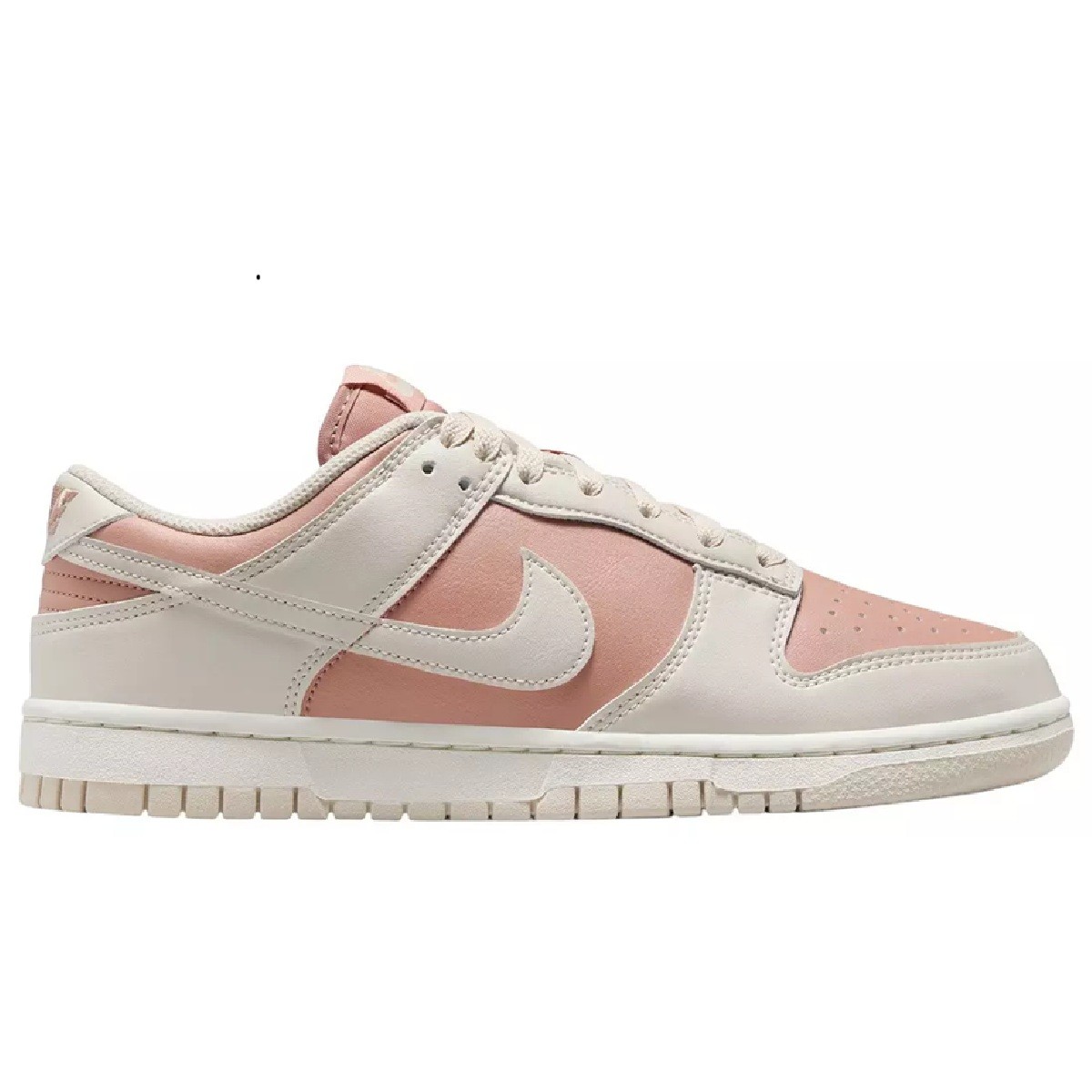 Women’s Nike Dunk Low Particle Pink/LT Orewood BRN (IM6572 603)