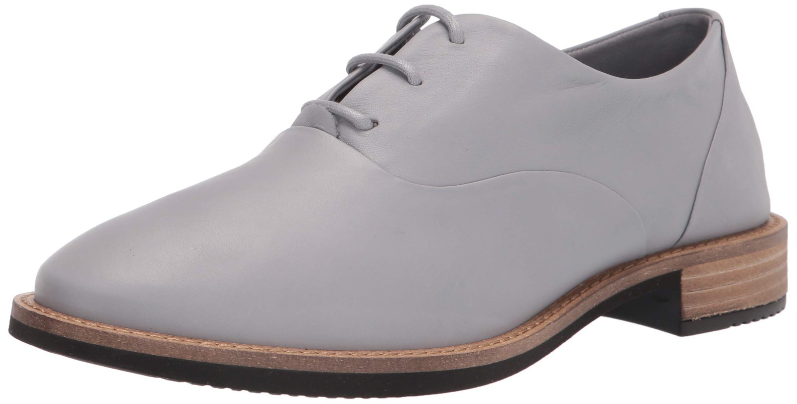 ECCO Women’s Sartorelle 25 Tailored Tie Oxford, Silver Grey, EU 37 (US 6-6.5)