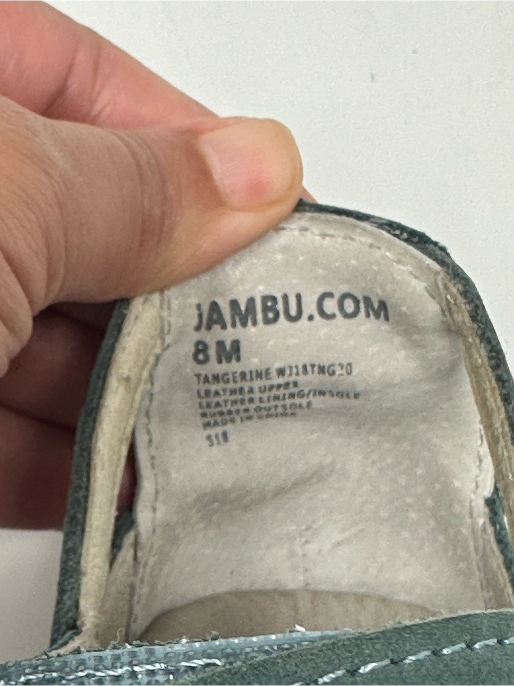 Jambu Tangerine Flats Strappy Memory Foam Footbed Women’s 8M