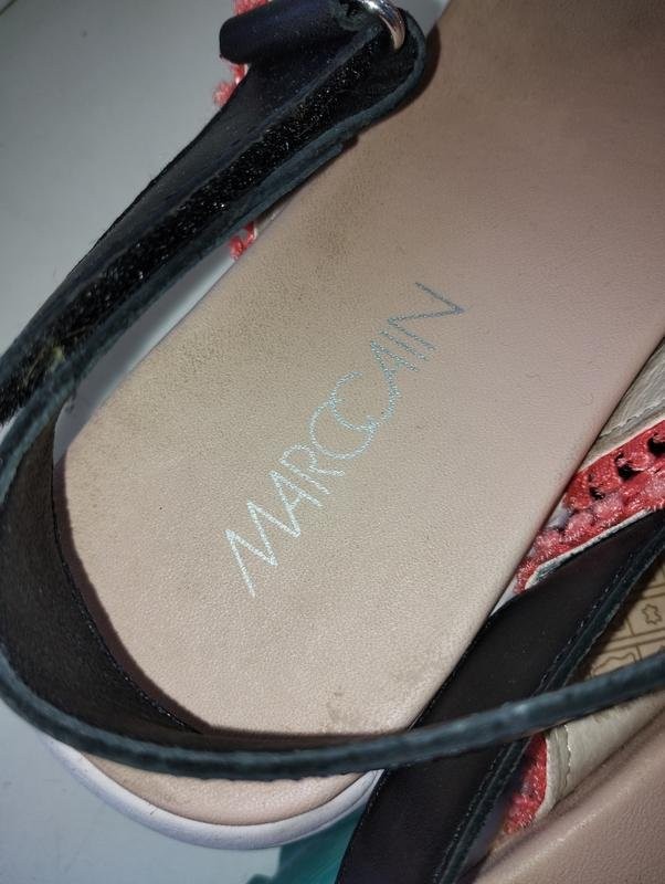 women marc cain heels multicolor leather 41