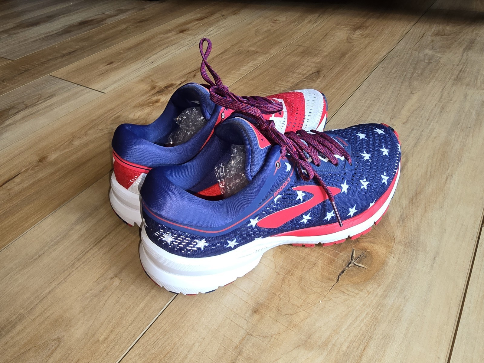 Brooks Launch 5 Victory Stars Stripes 4th USA Women’s Running Shoes sz 7