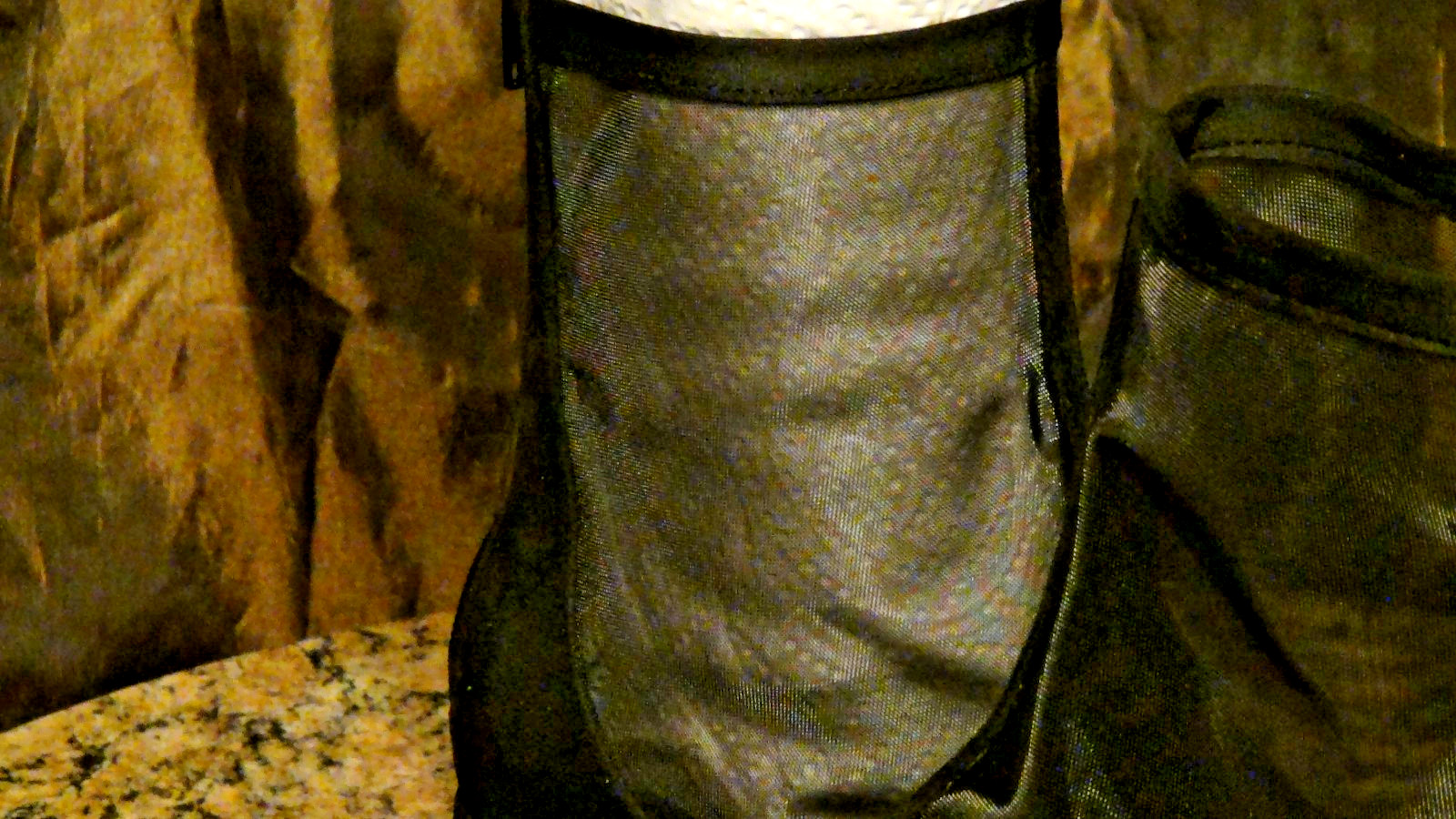 Women’s Celaena Mid-calf 1.75″ Heel See-thru Boots Size 9 Black A New Day