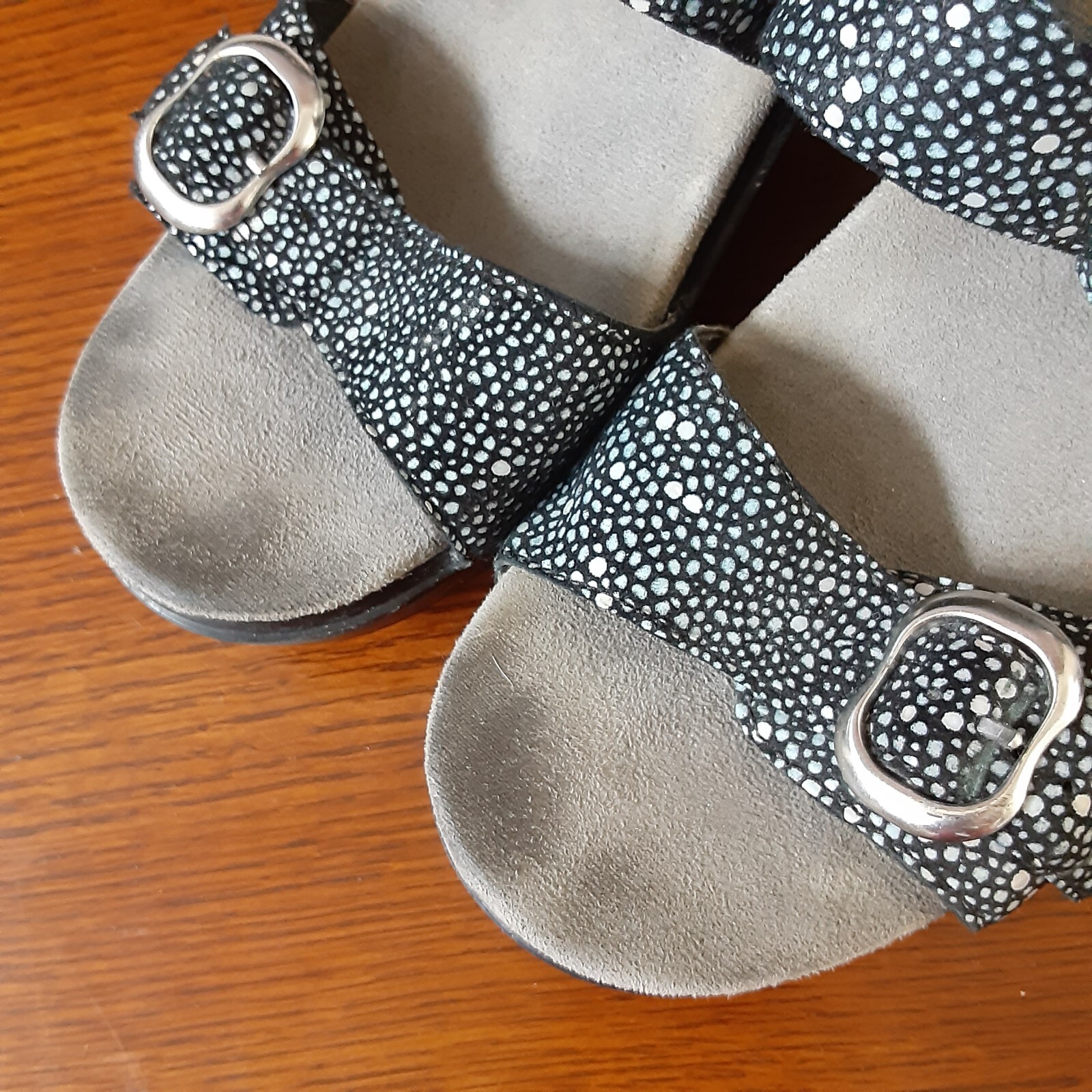 Dansko Sandals Womens 9.5-10 EU 40 Sophie Slip On Double Strap Shoes 9841180200