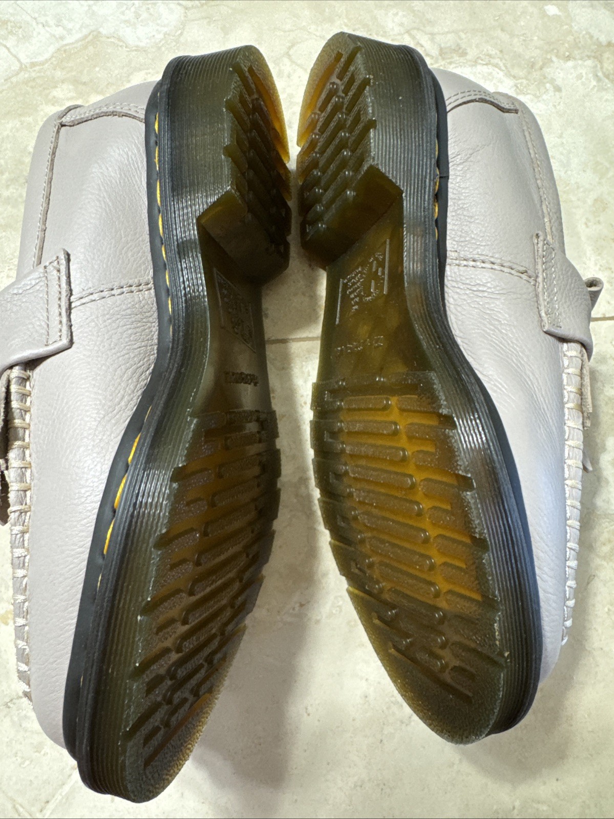 NWOT DR. MARTENS Adrian Savannah Tan Tassel Leather Loafers Women’s US